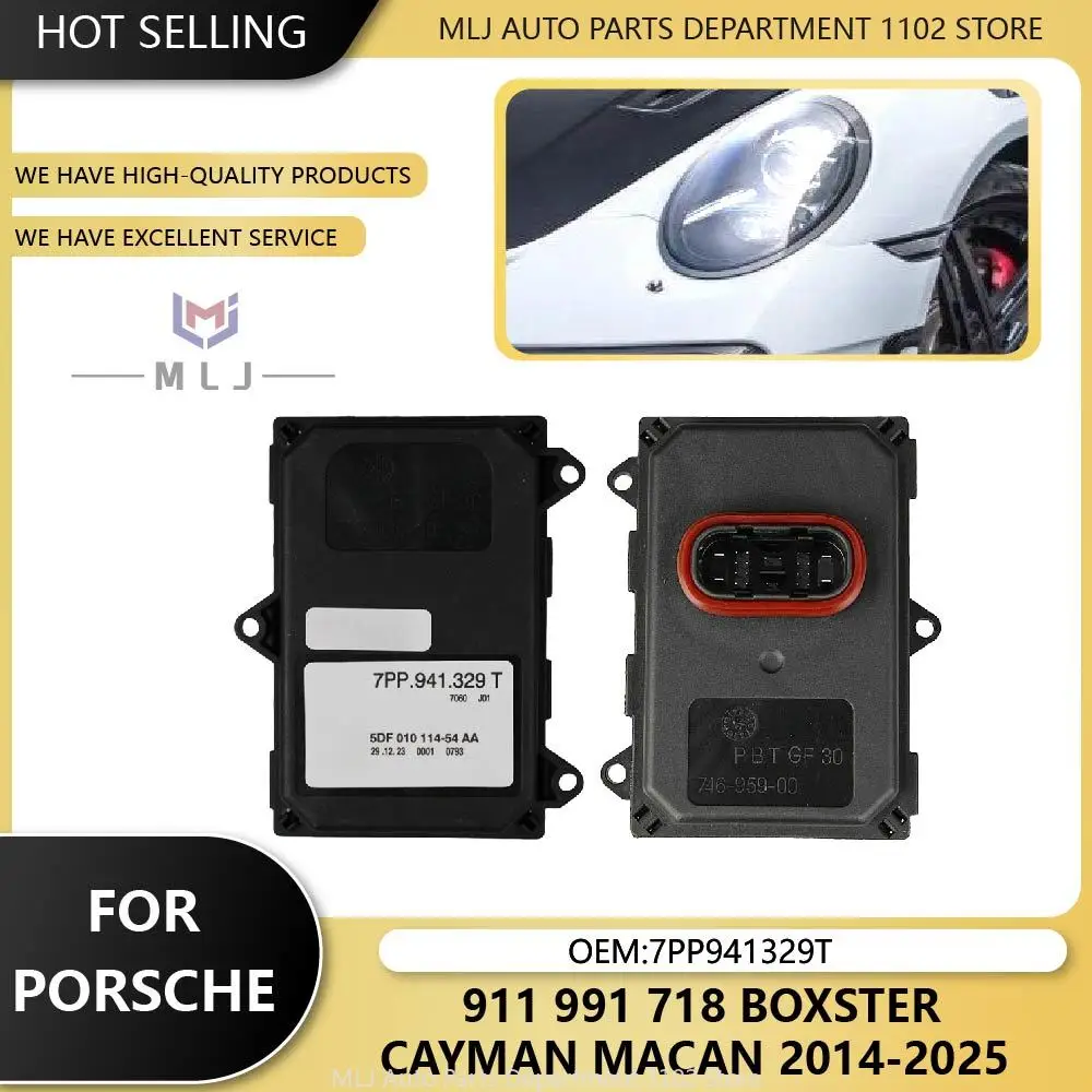 

7PP941329T For Porsche 911/718 Boxster Cayman Macan 2014-2025 Headlight DRL Cornering Ballast Control Module Car Accessories