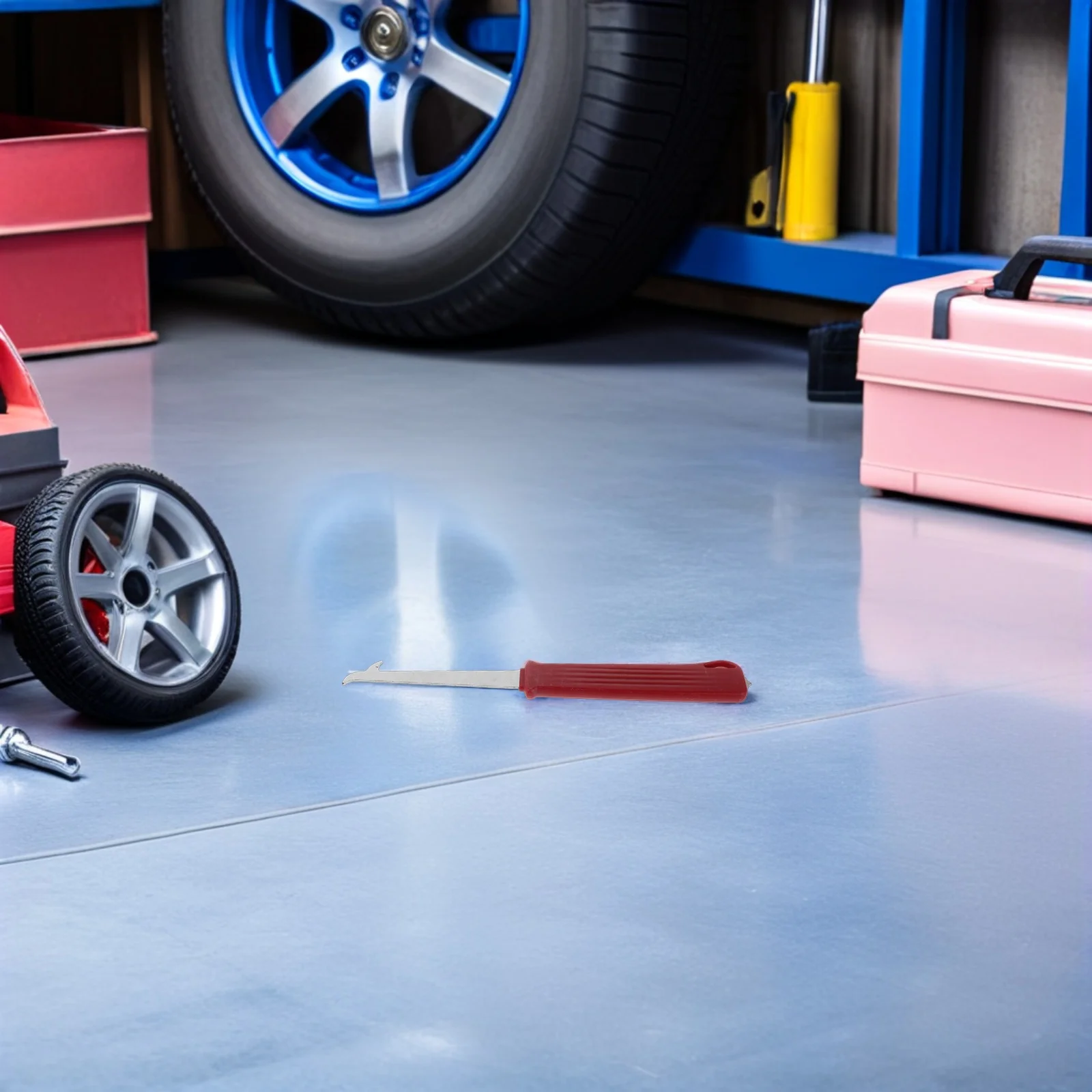 

Car Tire Stone Cleaner Groove Cleaning Hook Portable Alloy Tire Tread Debris Removal Tool Heavy Duty Truck Suv Maintenance Tool