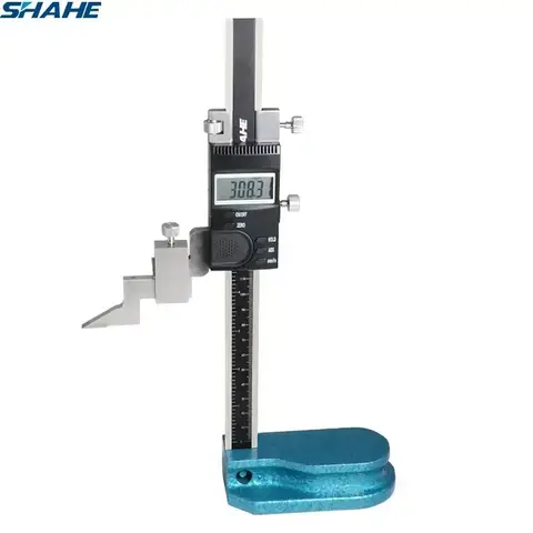 SHAHE 디지털 높이 게이지 전자 높이 게이지, 디지털 캘리퍼, 단일 빔 측정 도구, 0-150mm