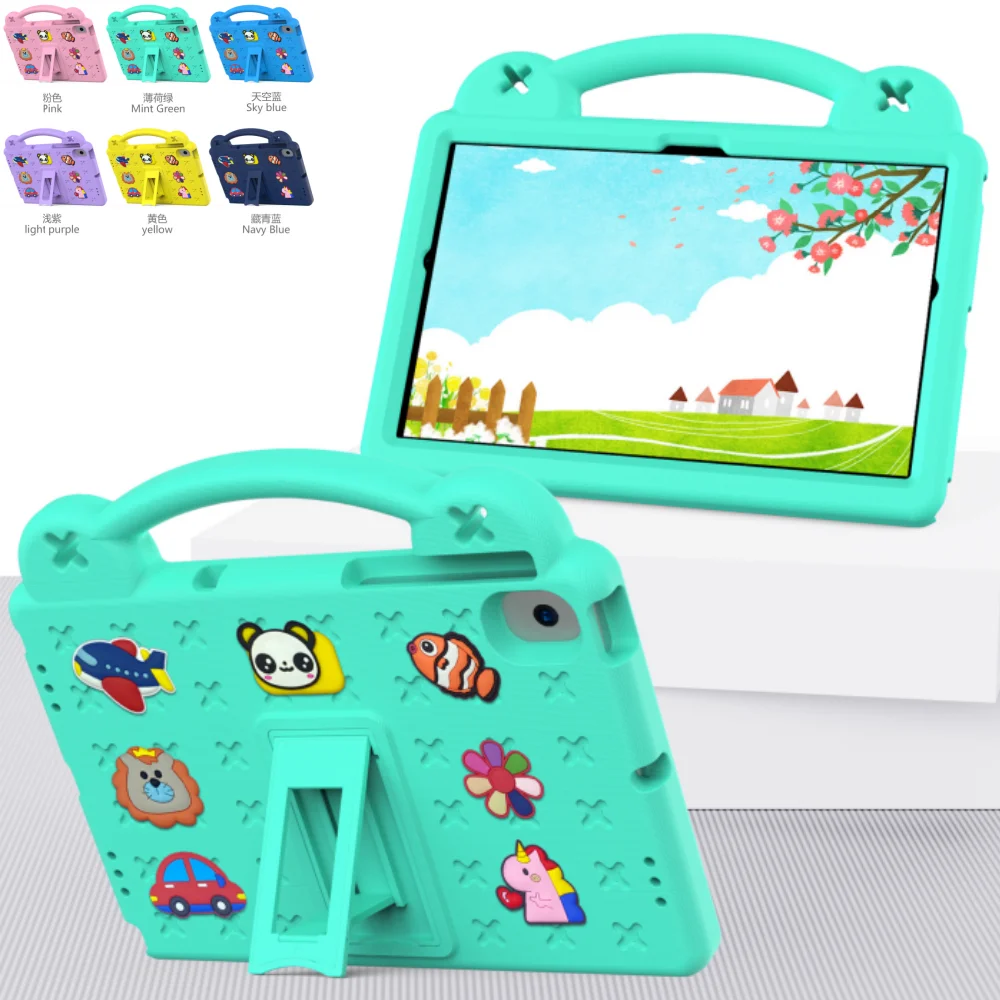 

Case for Huawei Tablte V7 10.4 2024 Kids Safe EVA Bear Handheld Shockproof Tablet Cover for Honor Pad V6 10.4 inch