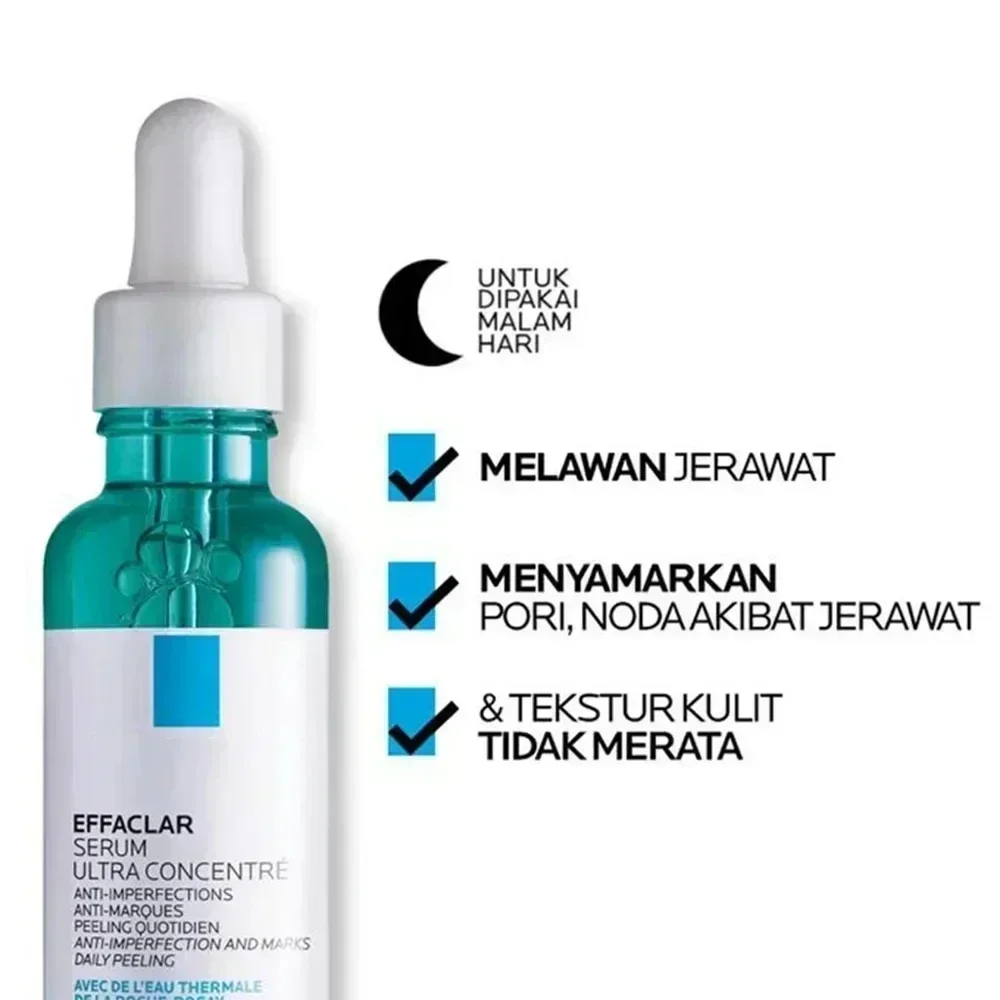 Facial Serum with Hyaluronic Acid B5 CICAPLAST B5 Pure Vitamin C10 Retinol B3 EFFACLAR Serum Nicotinamide 10