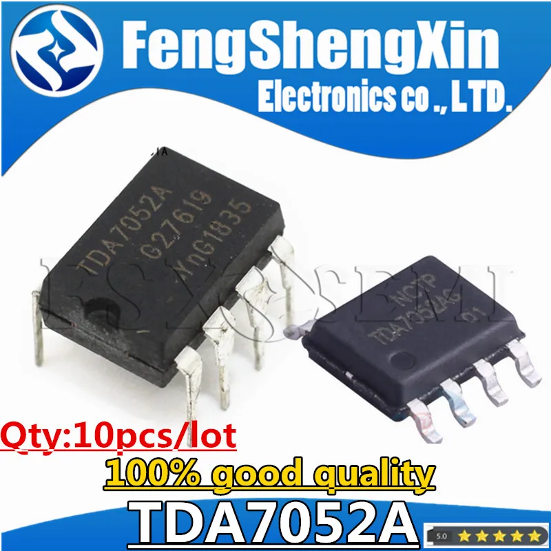 

10pcs/lot New DA7052A DIP-8 TDA7052A TDA7052AG-S08-R TDA7052AG SOP-8 Audio amplifier IC