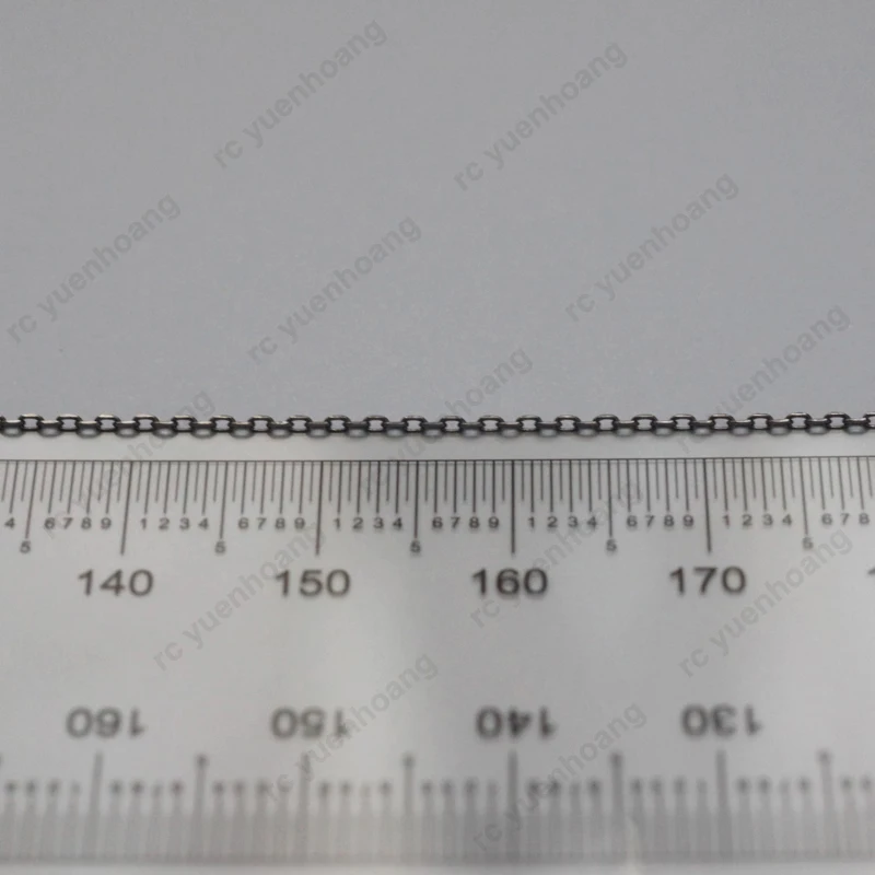 1PCS Stainless Steel/Copper Small O-ring Anchor Chain Length 300mm for Scale Model Ancient Ship Making Railing Anchoring Cable