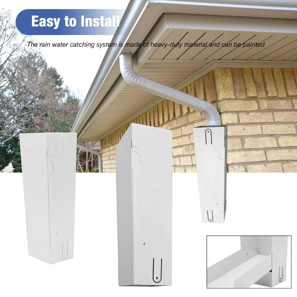 

Металлический переключатель для сбора дождевой воды, экологически чистая система сбора дождевой воды, устойчивое решение