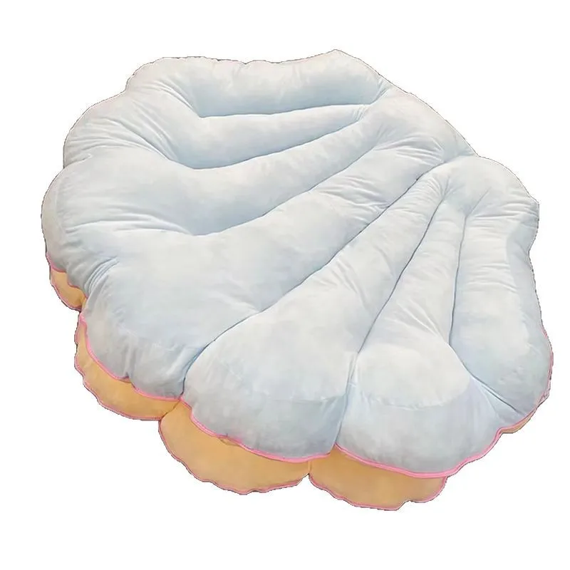 

Mussel shell seat cushion lazy sofa can be closed plush toy funny artifact tatami
