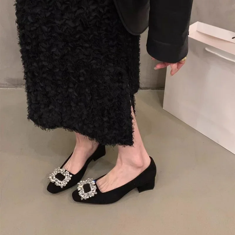 Shoes on Heels Women Transparent Casual Female Sneakers Modis Crystal Elegant Summer 2024 Rhinestone New