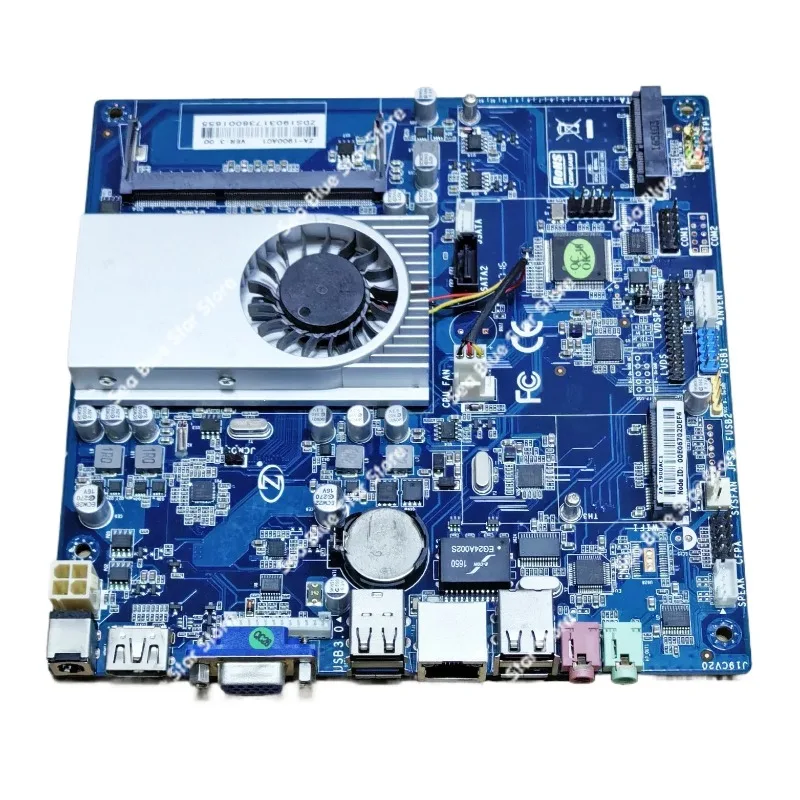 low power consumption, 17*17 all-in-one 12V power supply Integrated J1900 quad-core ITX motherboard,