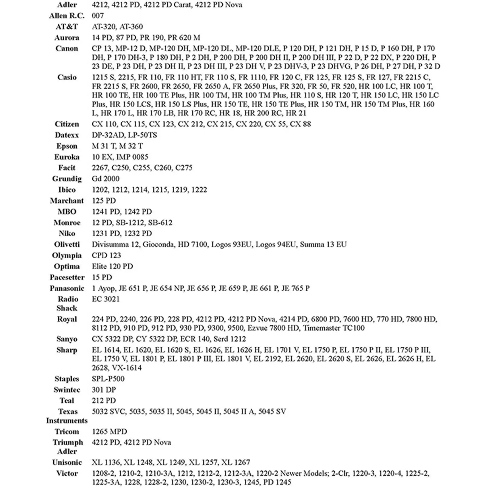 IR-40T (10 عبوات) أسطوانة حبر أشرطة طابعة الآلة الحاسبة المتوافقة - أسود وأحمر-ABIU #4