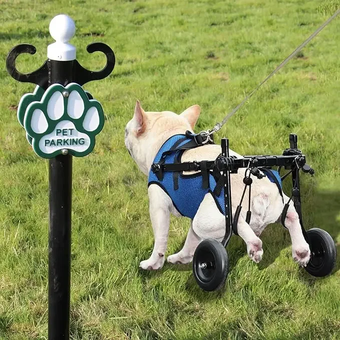 Adjustable Dog Wheelchair Pet Mobility Aid For Small Pets With Paralyzed Hind Legs Dog Rear Leg Cart Pet/Doggie Wheelchairs