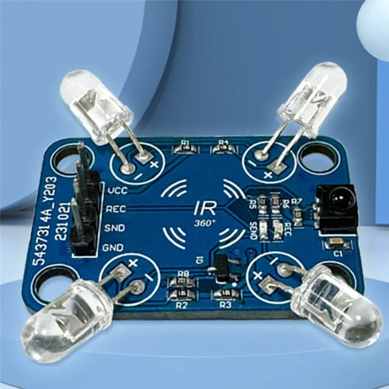 AS95-инфракрасный передатчик-приемник 360° °   Передача инфракрасного сигнала без мертвого угла Многофункциональный инфракрасный модуль