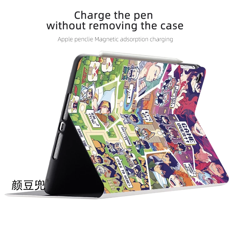 ¡Haikyuu! Shoyo Hinata-funda de silicona de lujo para iPad, carcasa de Anime para iPad 10,2, 9 °, Mini 6, 5, Air 4, 5, 10,9, Pro 9,7, 10,5, 11, 12,9 pulgadas