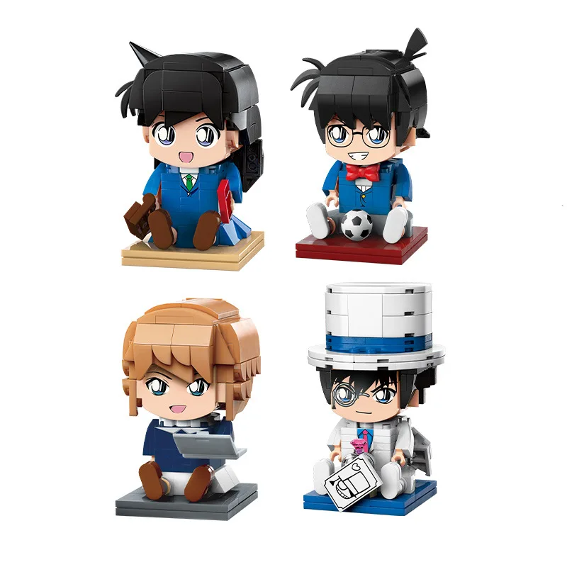 Keeppley Detective Conan Series of Building Blocks Anita Hailey Rachel Moore Decorations for Children's Toys As Birthday Gifts