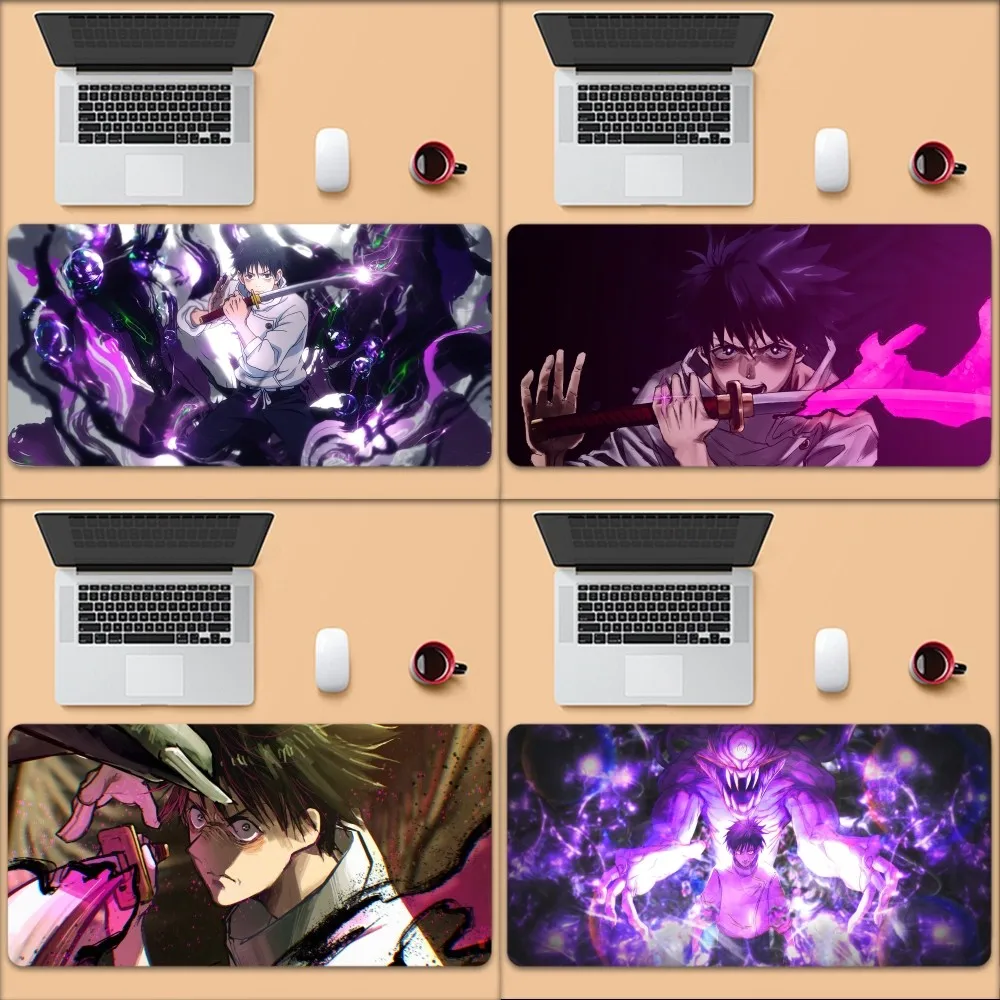 Okkotsu Yuta Bilibili Mouse Pad Large Gaming Compute Gamer PC Keyboard Mouses Mat