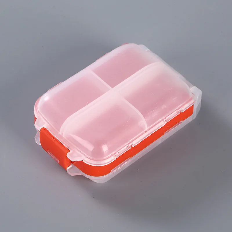 1Pc Portable Mini Pill Box Medical Kits Vitamin Pills Box Storage Box Pill Container Health Travel Supplies