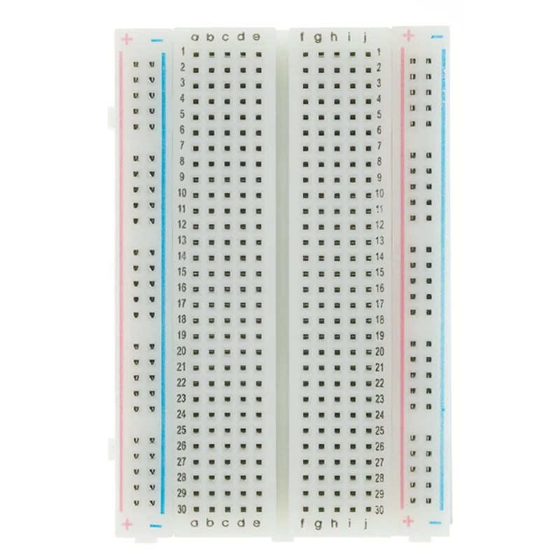 1PCS New 400 Tie Points Solderless PCB Breadboard DIY Bread Board Mini Universal Test Protoboard For Bus Test Circuit Board