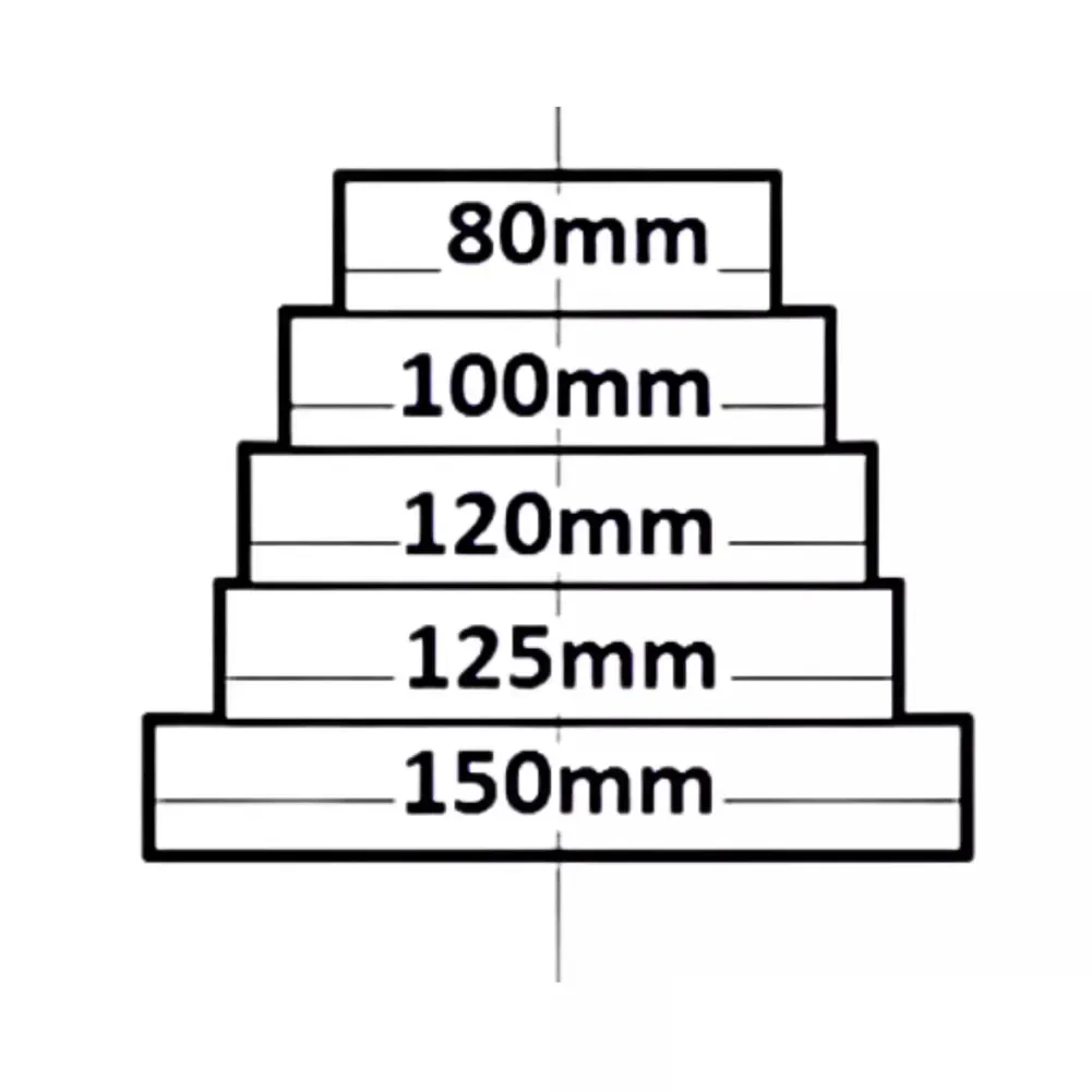 1PCS 80-150mm Pipe ABS Plastic Duct Reducer Extractor Fan Pipe Connector Onnection With Air Ducts For Range Hood Exhaust Duct