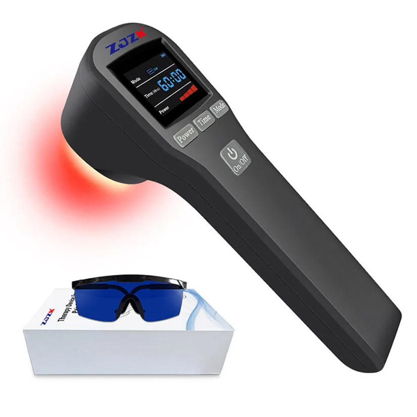 650nm terapia a laser fisioterapia massageador de pés para alívio da dor anti-inflamação ferida cura tecido reparação 808nm 650nm 880mw