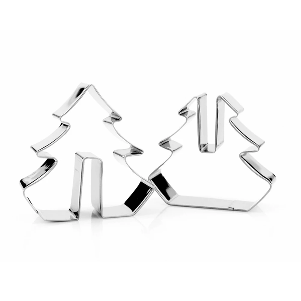 

8 Pcs Cookie Molds Stainless Cookie Molds Steel Non Stick Cake Cake Christmas Metal Fondant Cutters