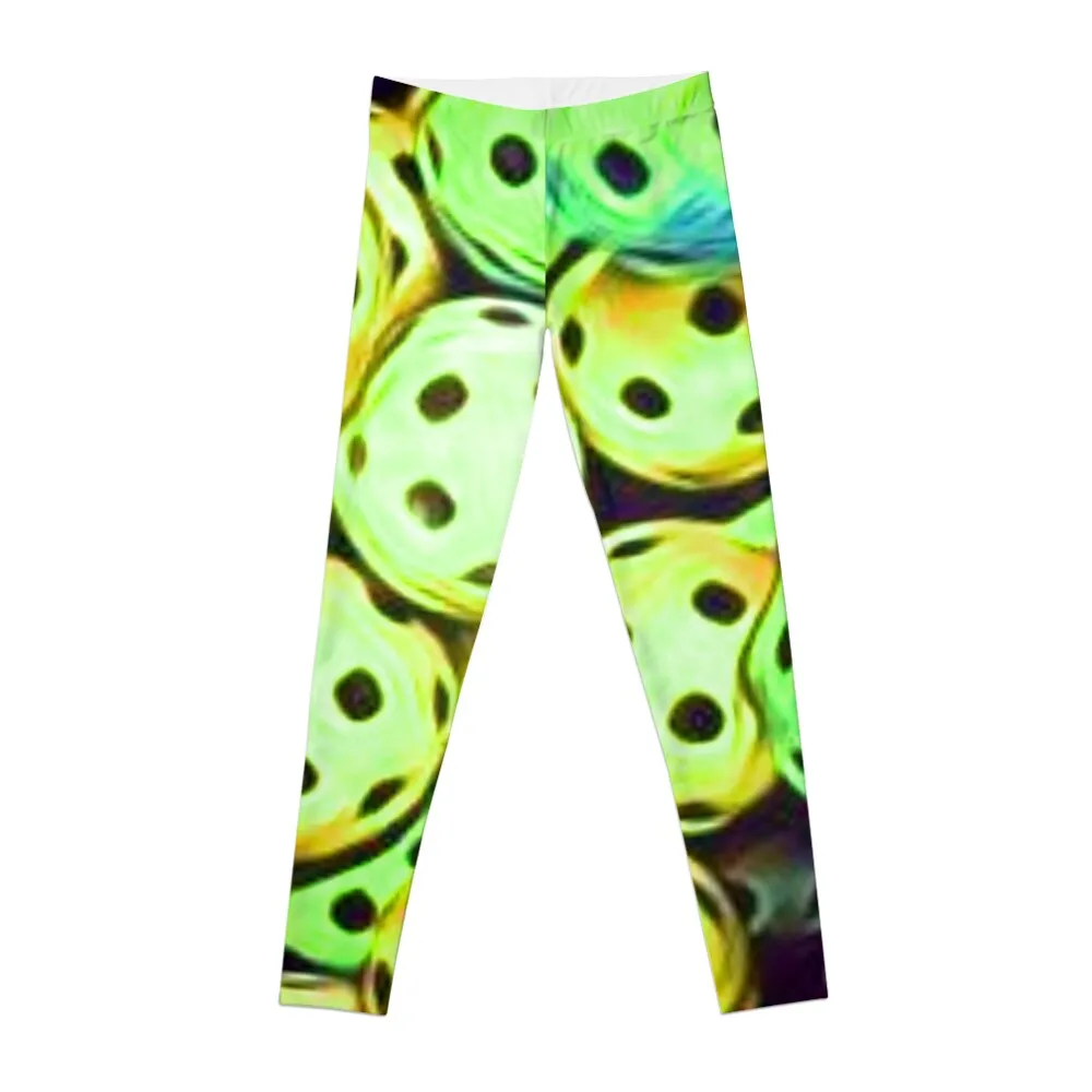 

Pickleball Yellow Balls Sport Fun Leggings sports shirts gym Female legging pants gym pants Womens Leggings