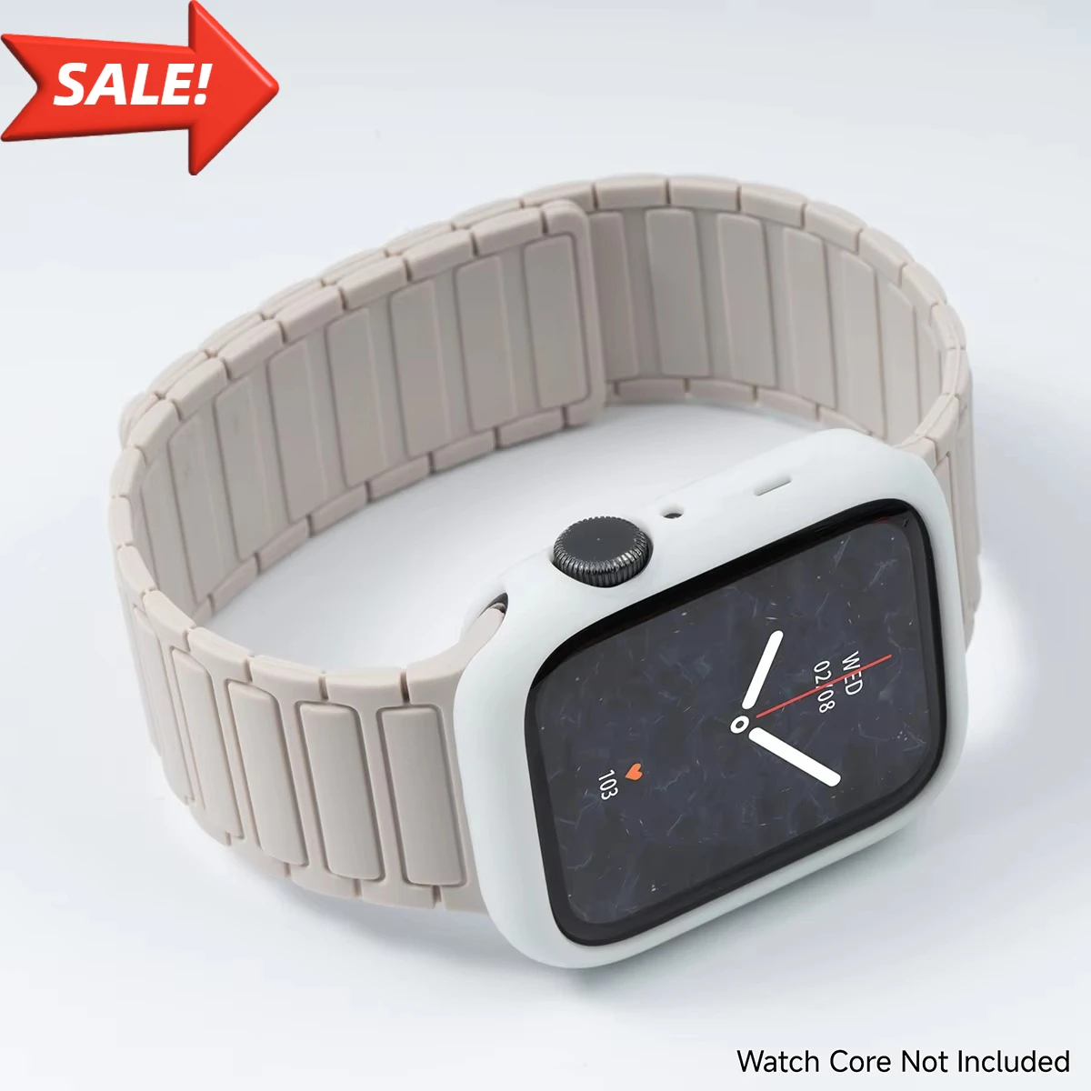 Magnetarmband + Silikonhülle für Apple Watch Band Ultra 2 49 mm 46 mm 45 mm 44 mm 42 mm 41 mm 40 mm TPU-Abdeckung Iwatch 10 9 8 7 6 SE 5 4