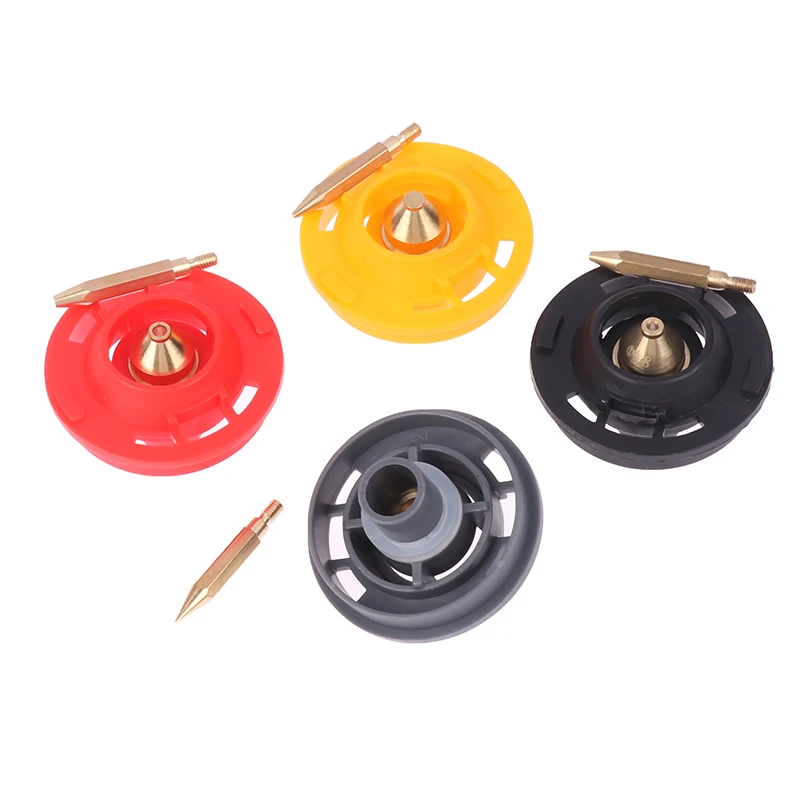 Ugello per pistola a spruzzo 0.5/1.0/1.8/2.5mm ugello per pistola per verniciatura in metallo di alta qualità punta per spruzzatore vecchia sostituzione dell'ugello per aerografo danneggiato