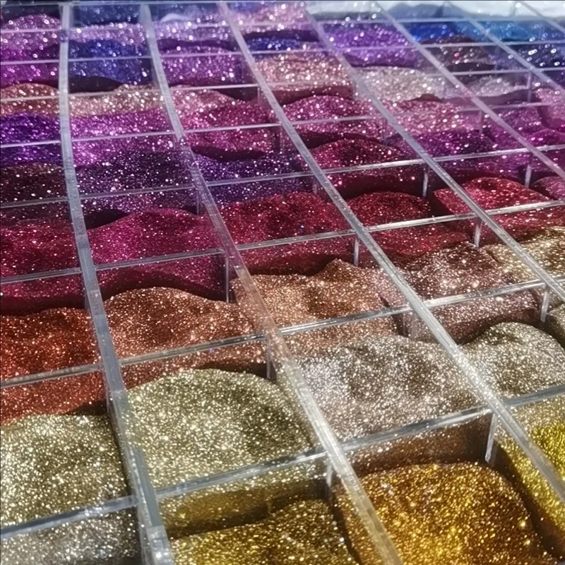 10g/Pack Nail Art Holographic Glitter Powder 0.2mm Laser Fine Pigment Dust Holo Glitter Powder Manicure Pigment Decoration