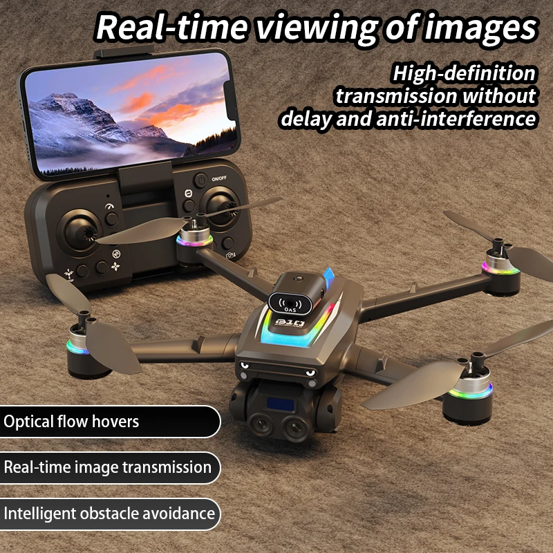 New B10S Drone 8K Professional HD Dual Camera Brushless Obstacle Avoidance Aerial Photography Foldable Quadcopter Toys Gifts - view 2