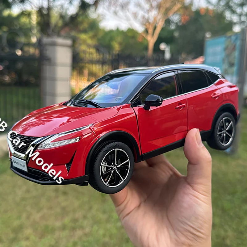 Original factory model QASHQAI 2023 SUV 1:18 alloy car model