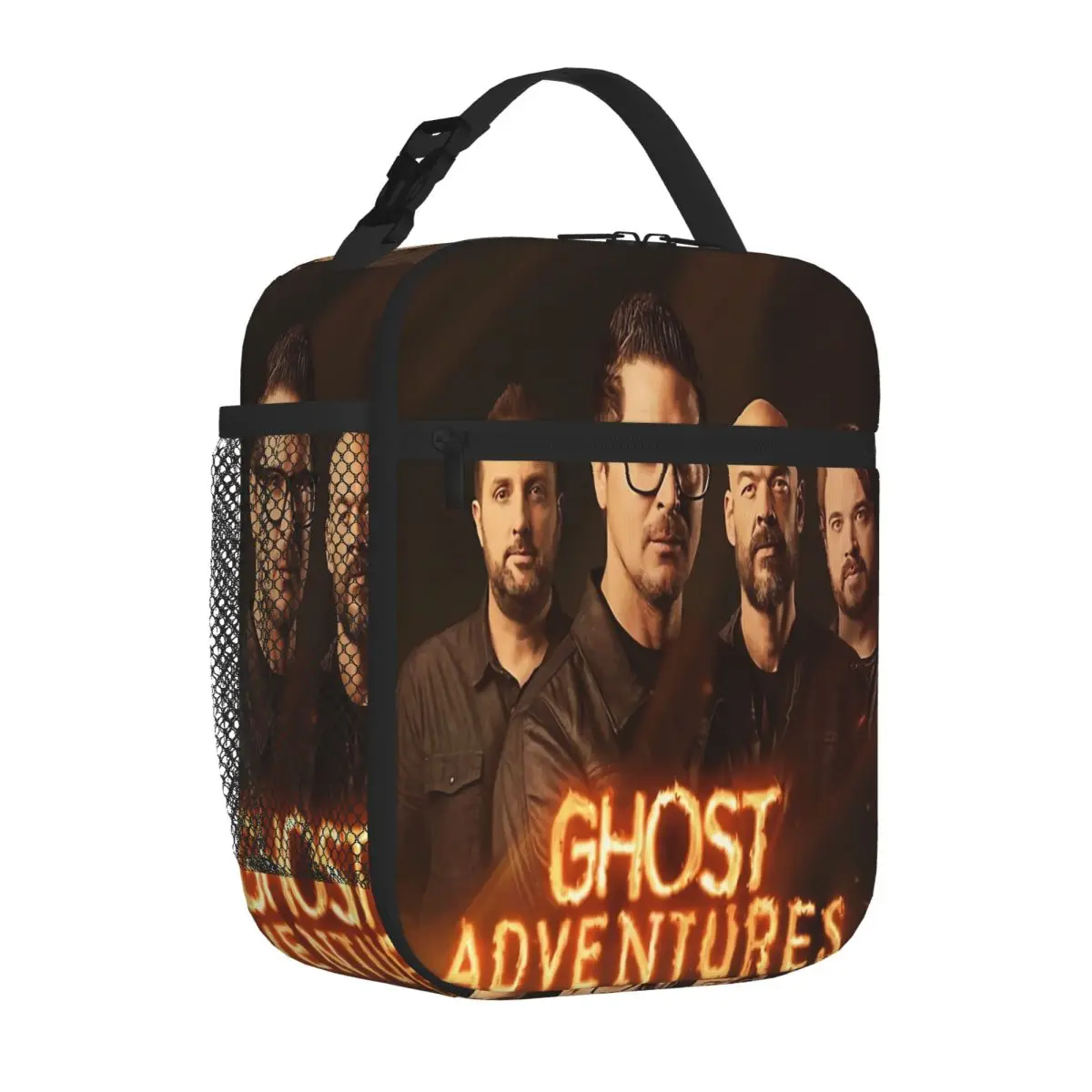 Hot Sale Ghost Adventures Lounge Kawaii Lightweight Lunch Bag Fitness Snack Canvas Lunch Bag