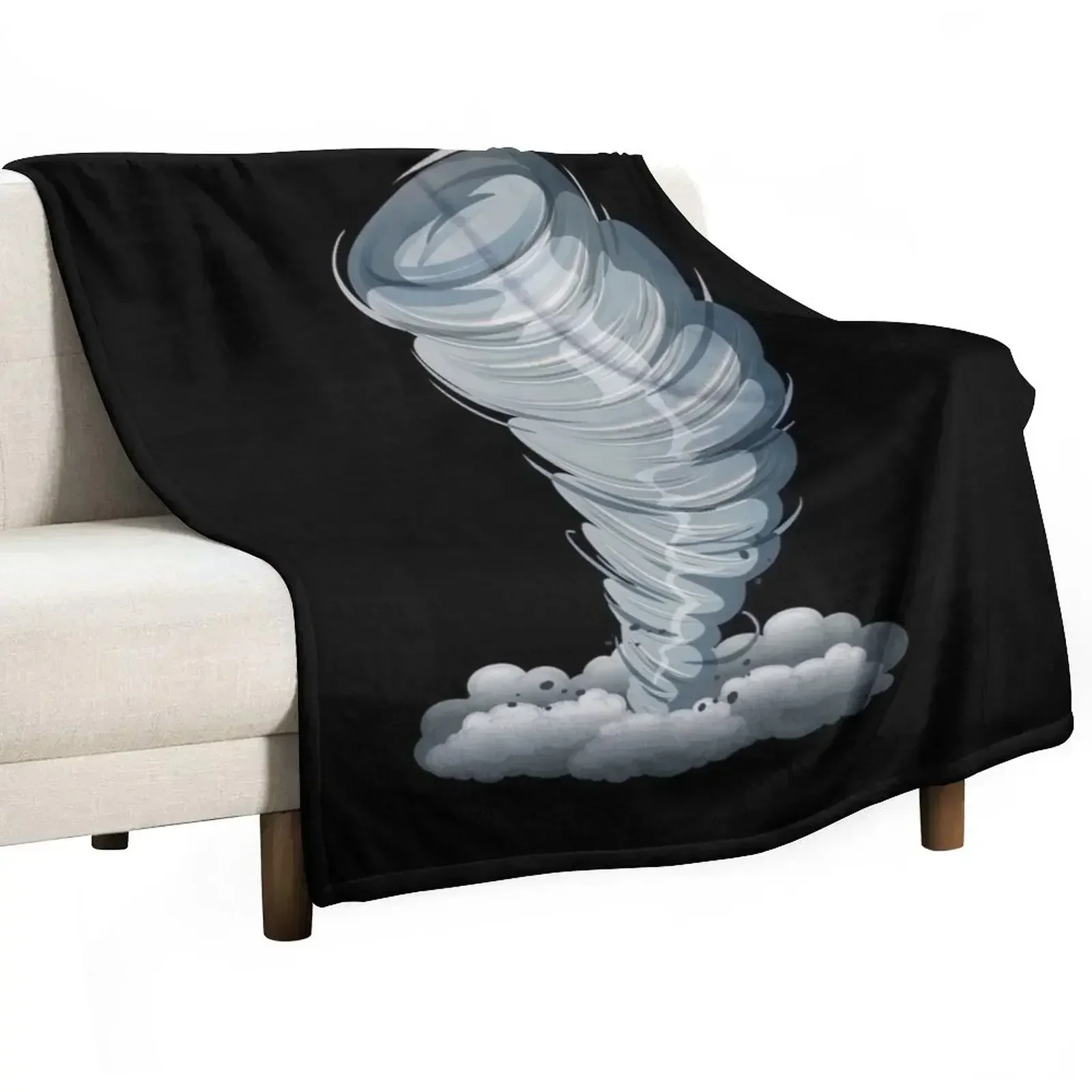 Tornado Storm Weather Gift Throw Blanket for winter Fashion Sofas For Baby Blankets For Bed Nap Sofas Blankets