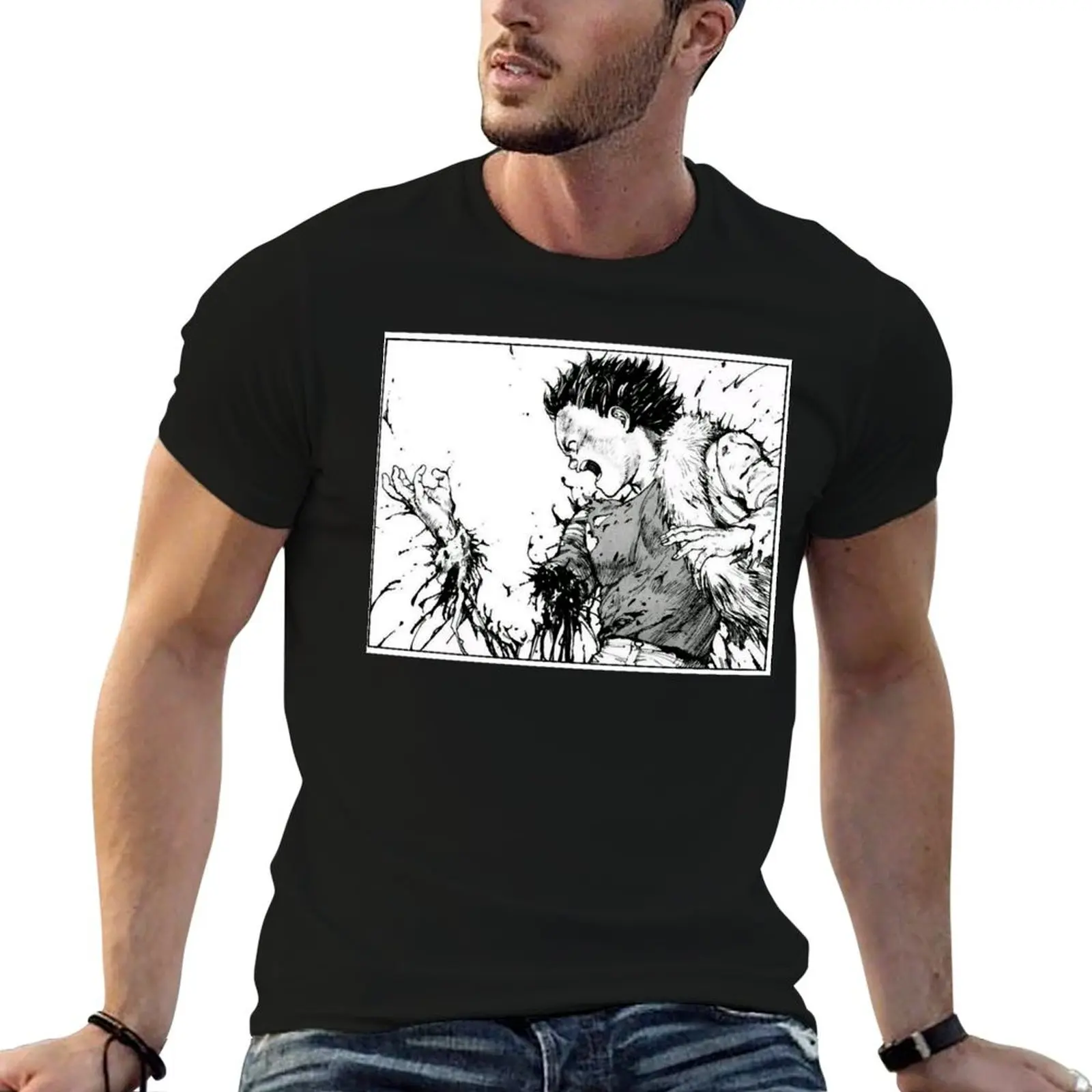 

Akira Tetsuo Losing Arm T-Shirt anime t shirts for man graphic t shirts for man T-Shirt