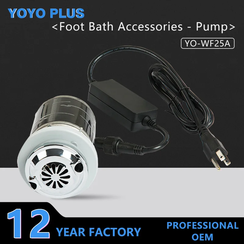 2023 New style High Quality Whirlpool Pedicure Magnetic Pump Jet For Spa Chair Foot SPA Basin