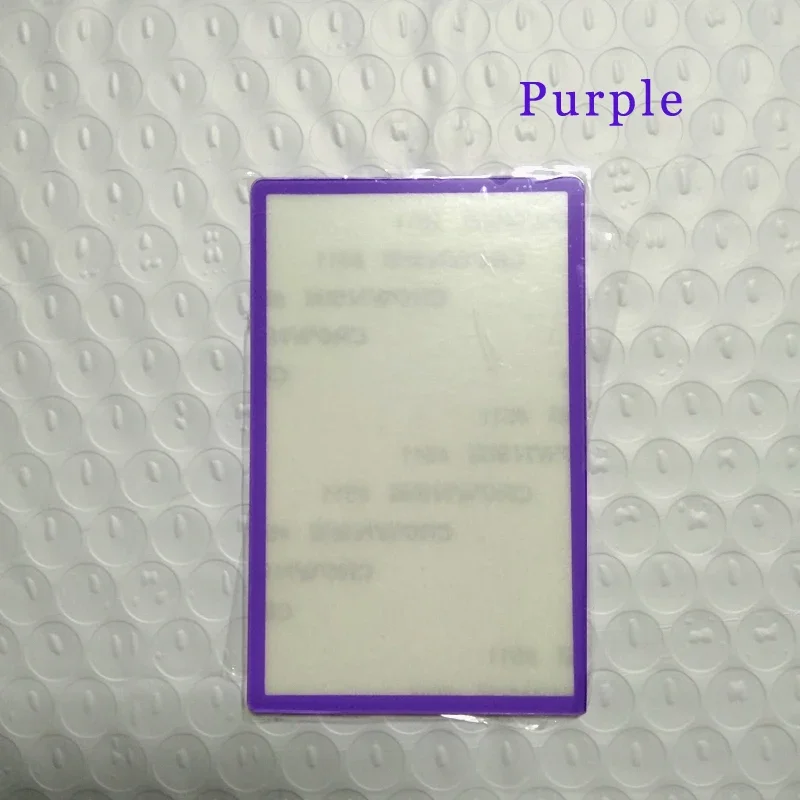 1ชิ้น2ชิ้น2DS สีสันสดใสหน้าจอ LCD ด้านบนเลนส์แก้วป้องกันฝาครอบกระจกด้วยเทปกาวสติกเกอร์