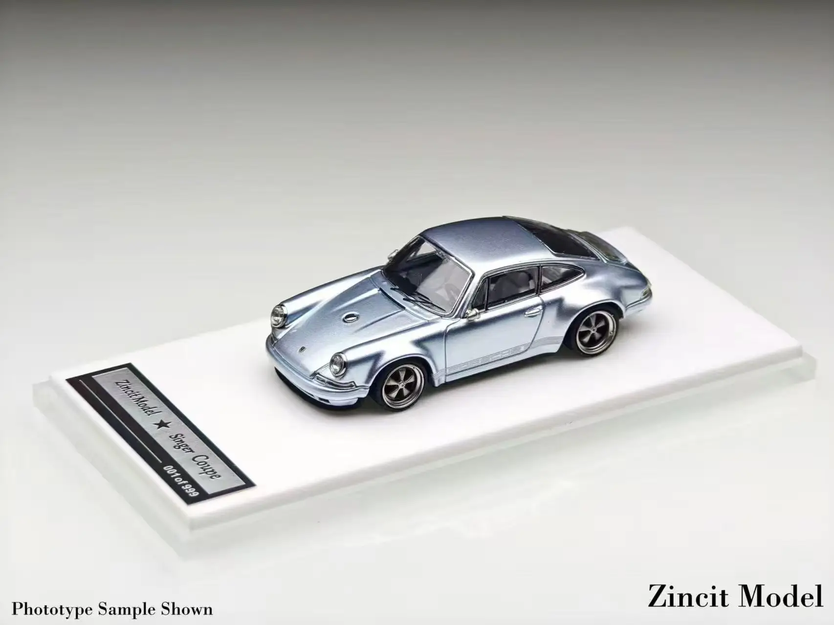 ZM 1:64 Porsche Singer 911 Coupe Exhibition Limited Alloy Diecast Model Car Collectible Gift