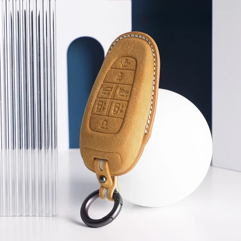 7 Buttons Car Remote Key Case Cover for Hyundai Santa Fe Tucson 2022 Ioniq 5 Atos Prime Solaris 2021 for 2023 Hyundai Palisade view 4