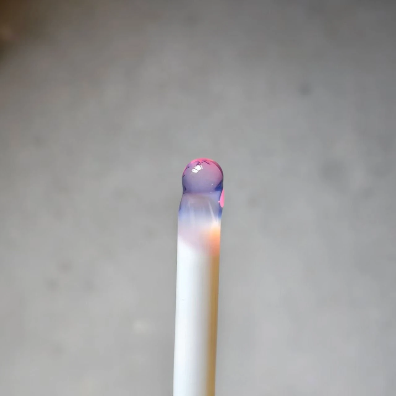 Dark Fragrance Light Gold Pink Protein Bar Burnt Glass Lamp Rod Color High Borosilicate Glazed Hard Material