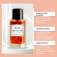 Roxelis 50ml Elegant Fragrance Natural Fresh Fragrant Feel Gentle Charm Daily Portable Sandalwood Fragrance 3