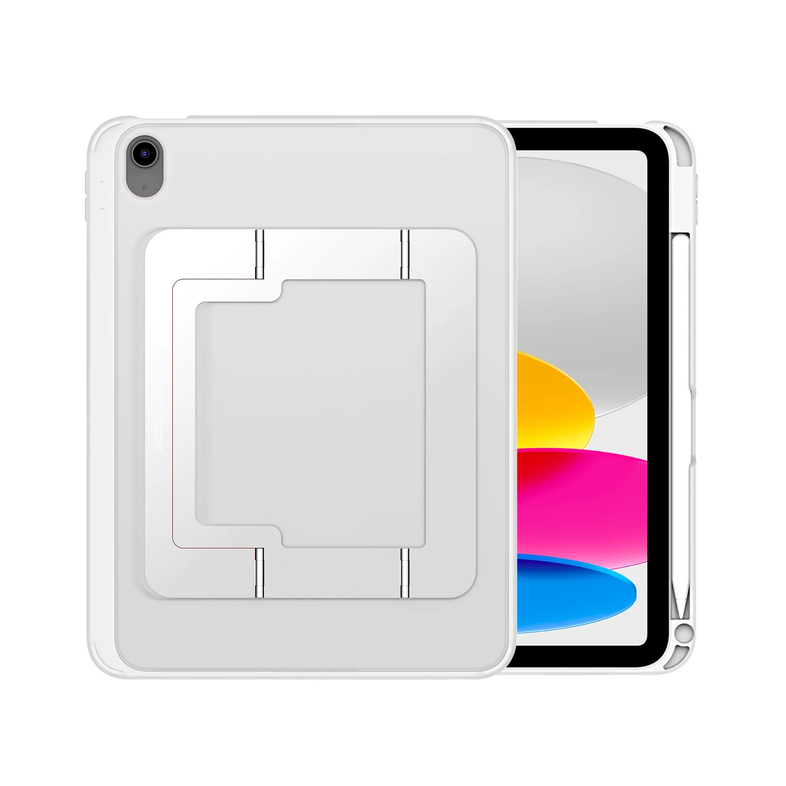 DUX DUCIS for iPad (2025) / iPad 10.9 (2022) Tablet Case  Axis Series Tablet Case with Kickstand PC + TPU Shockproof Protective