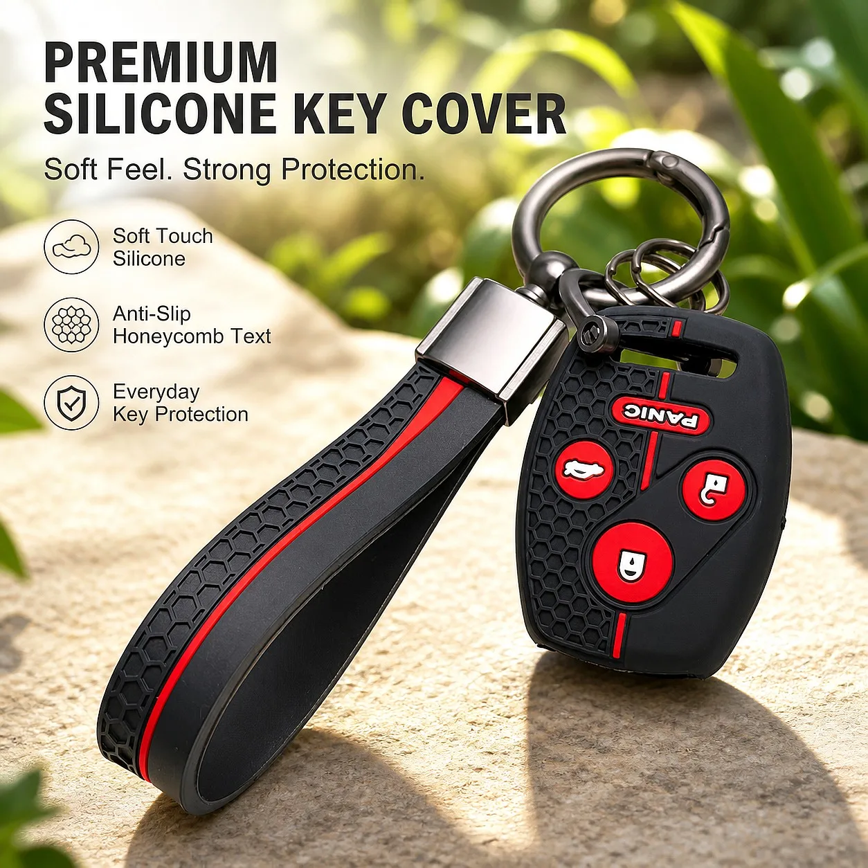 Key Fob Cover for Honda Civic Si Type R Accord Touring CR-V EX-L For  Jazz  HR-V  Vezel  City  4 Anti-Scratch New