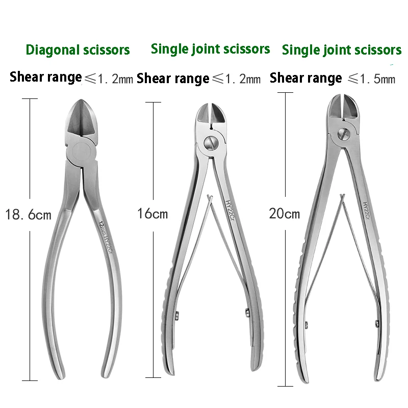 Wire Scissors With Small Force And Strong Force, Kirschner's Needle, Steel Needle, Tiger, Square Scissors