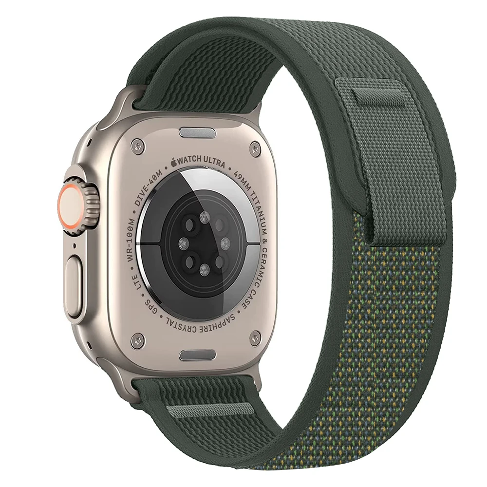 Trail Loop Strap für Apple Watch Ultra 3 2 Band 49 mm 46 mm 44 mm 45 mm 40 mm 41 mm 42 mm Correa Armband iWatch Serie 11 10 SE 9 8 7