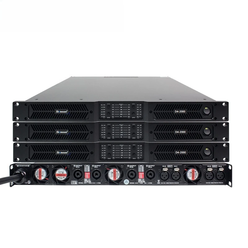 D4-2000 Professional Dj Equipment Speaker High Power Amplifier Speaker Power Amplifier 2000w