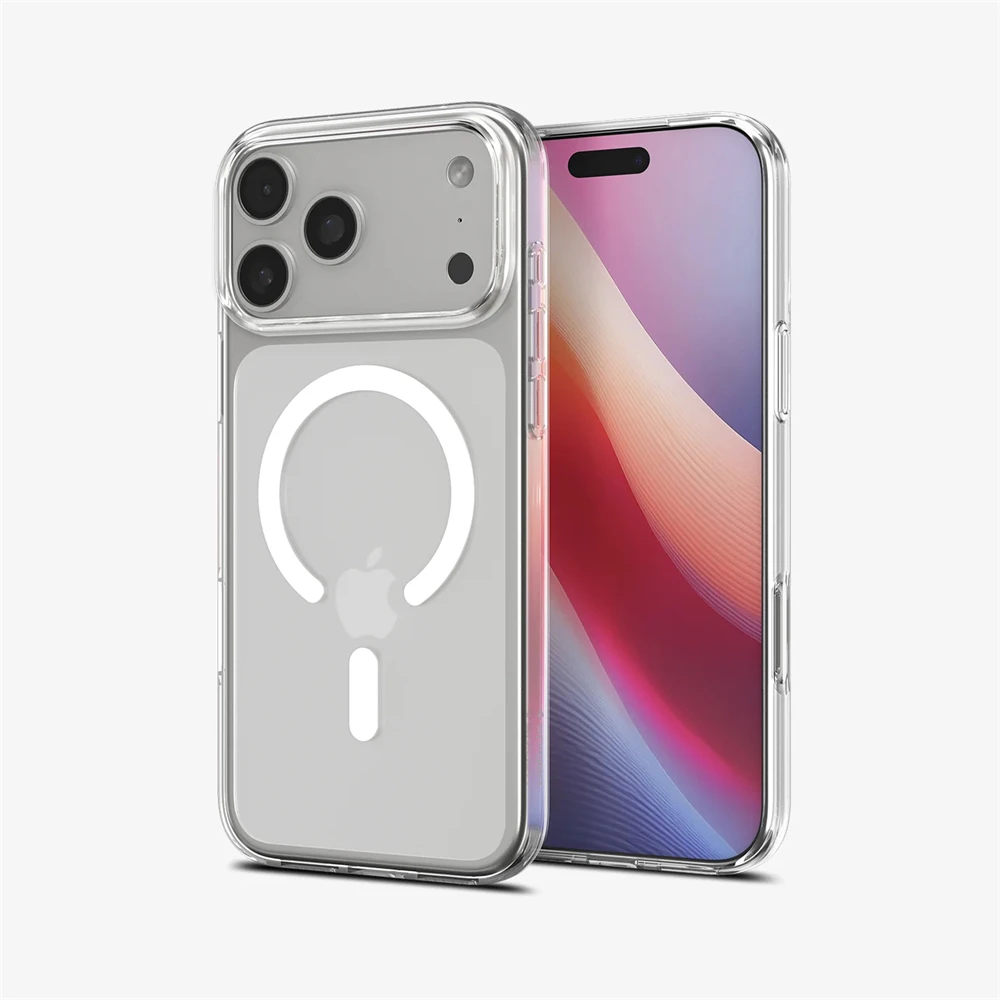 Spigen für iPhone 17 Pro Max 16 15 14 13 12 Plus Air für MagSafe Magnetische Hülle Ultra Hybrid MagFit TPU Anti-Vergilbung Transparente Schutzhülle