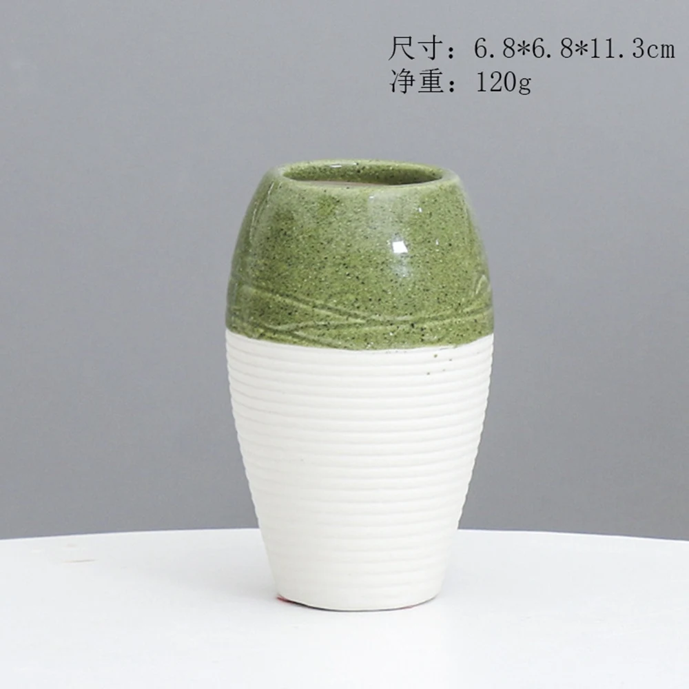 Modern ceramic vases high appearance level simple living room flower pot table porch Creative Abstract Desk Nordic Minimalist