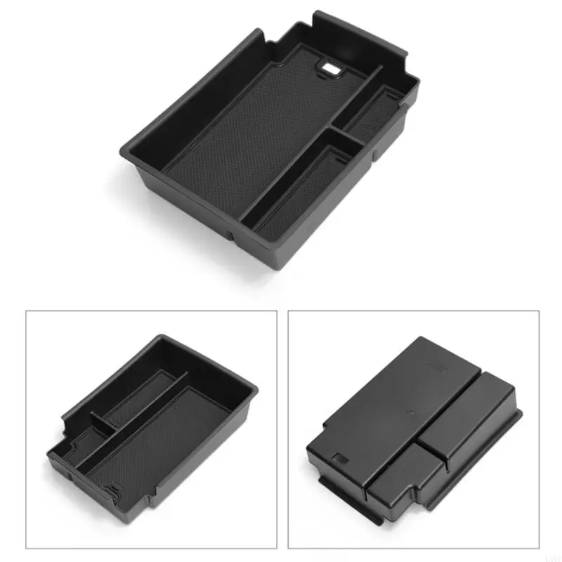 L5YF Multipurpose Car Armrest Box Box Wass Descorment Design Nonslip Base لـ 24 Model
