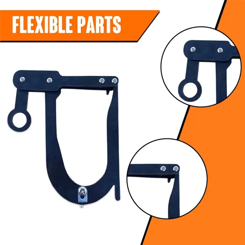 ABDJ-High Altitude Rope Threading Device Plastic Multi-Purpose Mooring Rope Tightener & Dock Hook