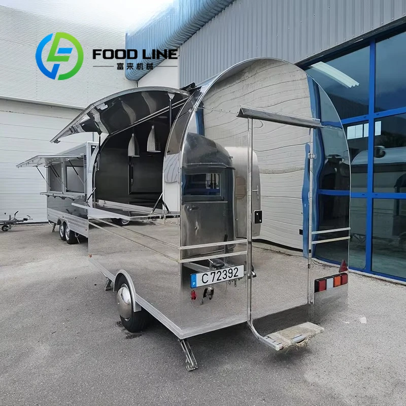 CustomizedFast Food Ice Cream Dog Grooming Trailer Pizza Food Truck Trailer Mobile Food Truck Beverage Truck
