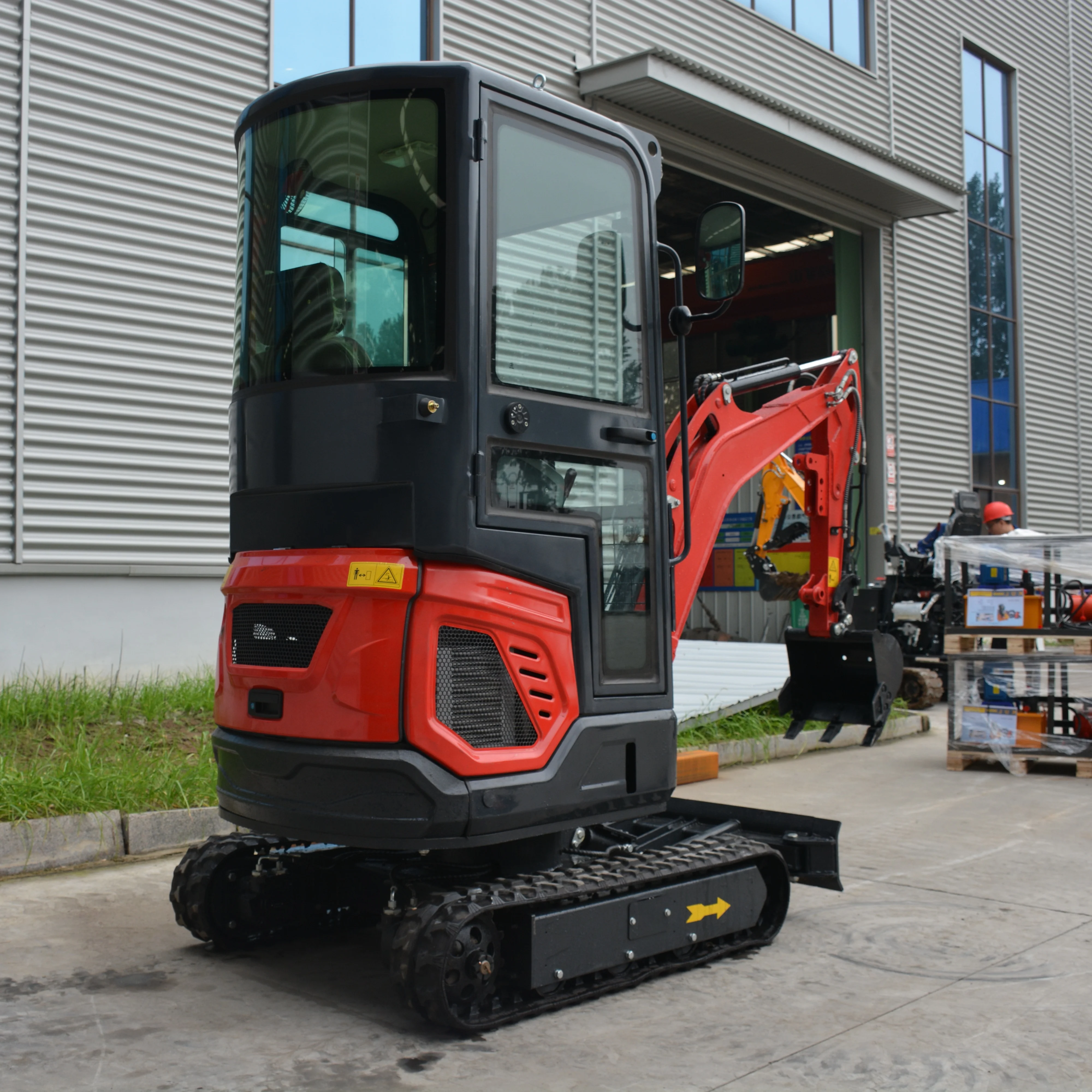 

1,8-тонный небольшой экскаватор, гидравлический компактный мини-экскаватор, 1-тонный 2-тонный многофункциональный экскаватор с сертифицированным качеством CE