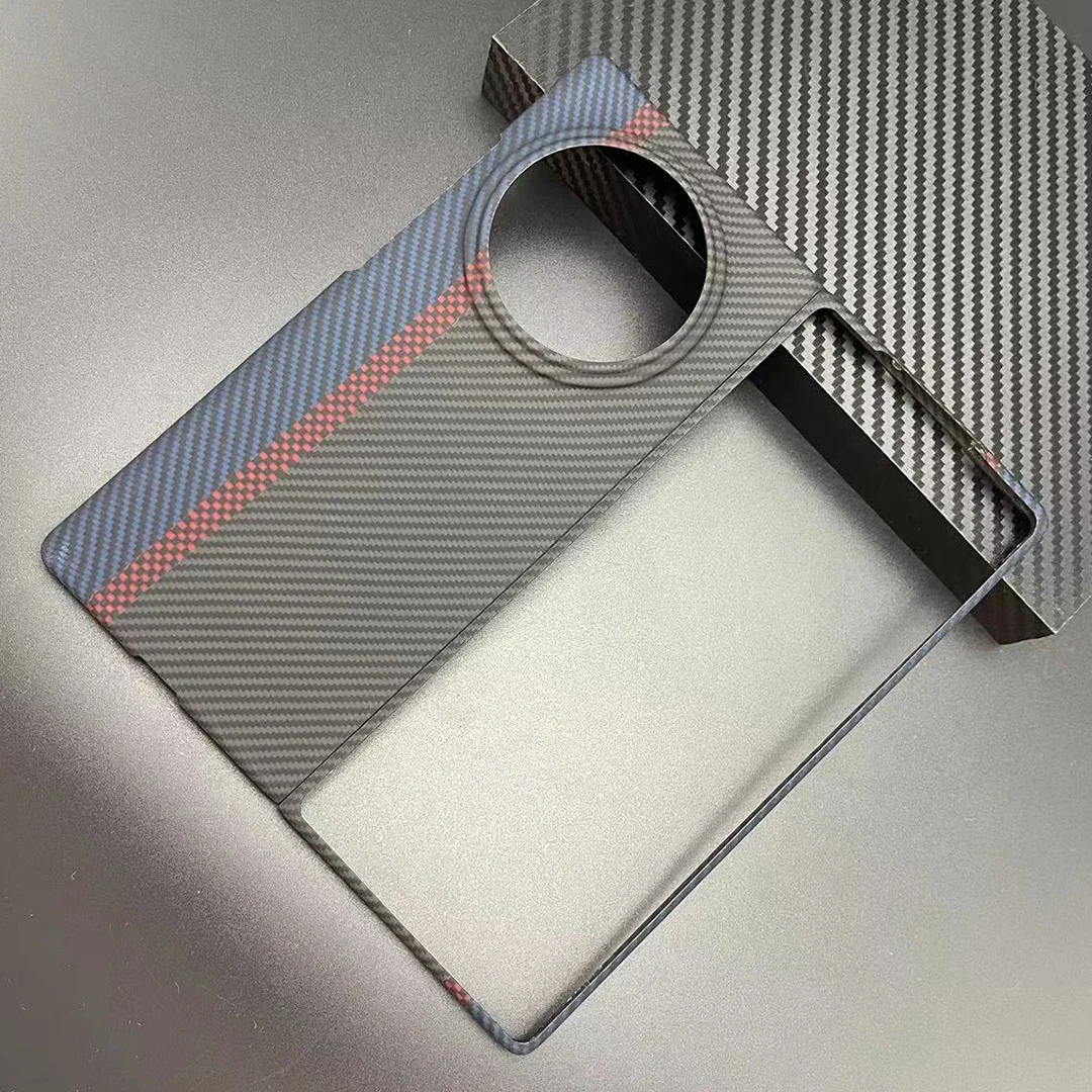 

Luxury 600D Real Aramid Carbon Fiber Phone Case Cover On For Vivo X Fold 3 5 Pro 5G Global Fold3 Fold5 XFold XFold5 X5 256/512