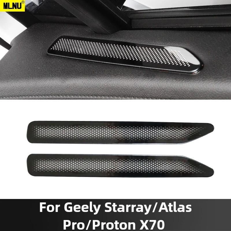 

Door Air Vent Dust Cover For Geely Starray/Atlas Pro/Proton X70 Accessories 2024-2025-Stainless Steel,Dense Honeycomb, Anti-Clog